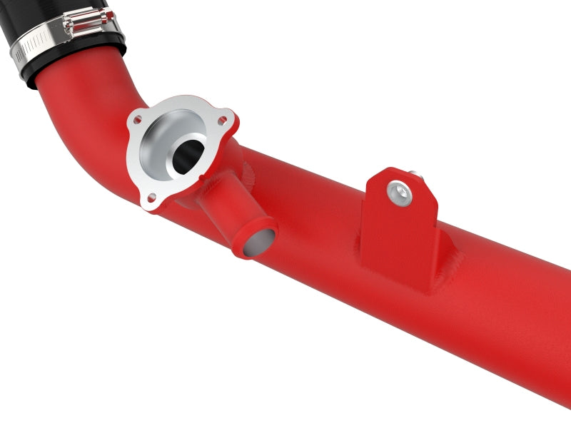 aFe 20 23 Ford Explorer ST V6 3.0L (Twin Turbo) BladeRunner Aluminum Hot & Cold Charge Pipe Kit - Red | Performance Upgrade for Turbocharged Engines | Perfect for Street Racing & Off-Road Adventures