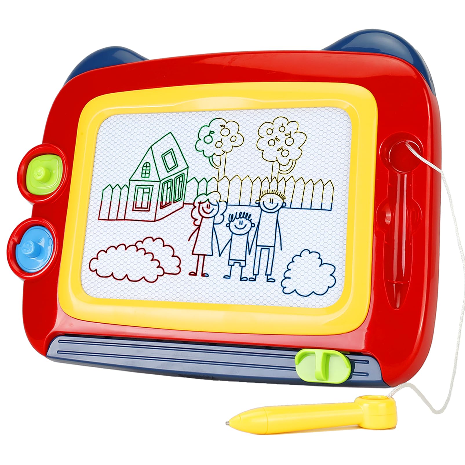 Magnetic Drawing Board for Toddlers 1-3 - Kids Travel & Learning Toy Gift