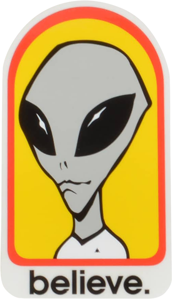Alien Workshop Believe Skateboard Deck - Premium 7-Ply Maple Wood for Street & Park Skating - Perfect for Beginners & Pro Skaters