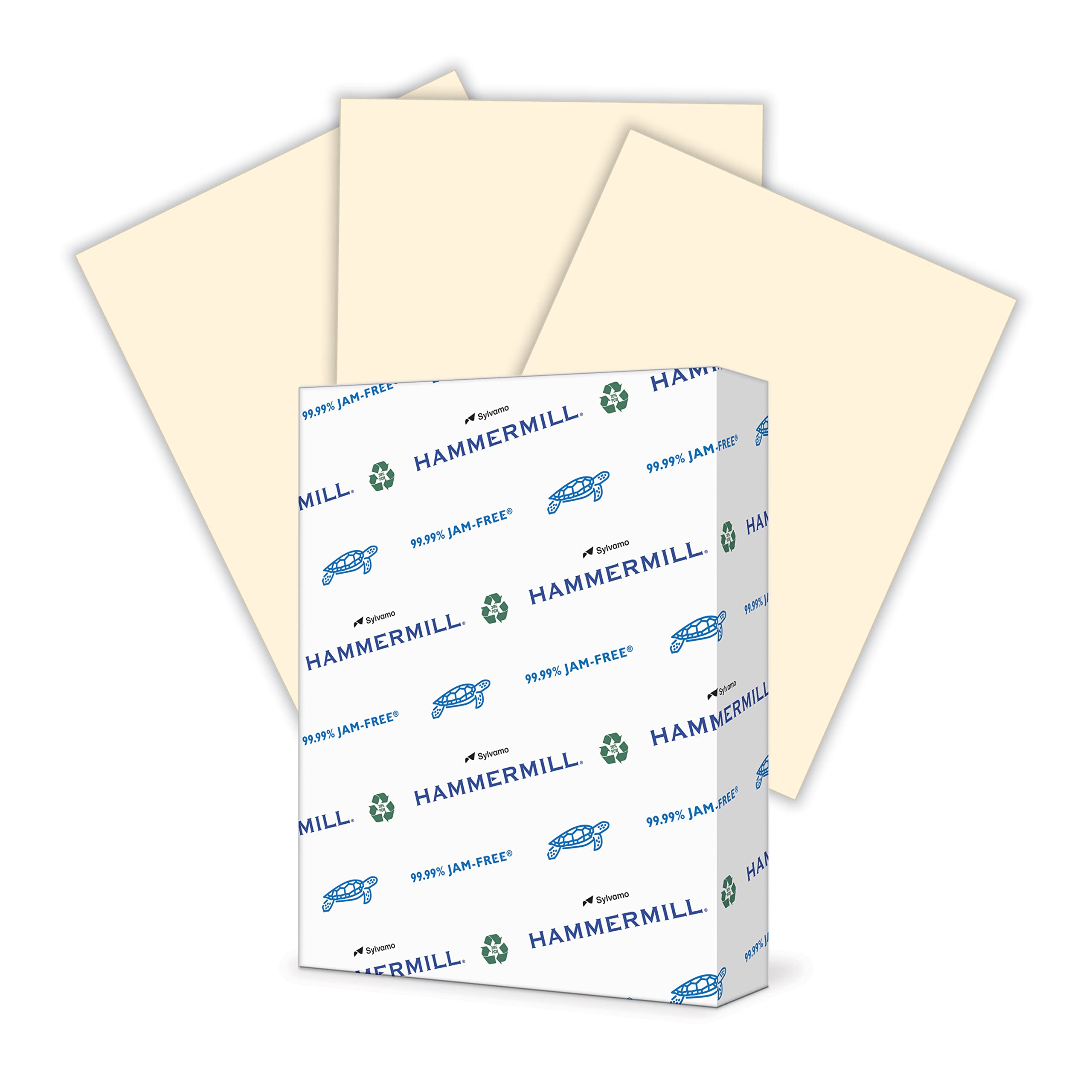 Hammermill 20 lb Ivory Colored Printer Paper, 8.5 x 11 Inches, 500 Sheets/Ream - Pastel Paper for Crafting, Scrapbooking & Office Use | Made in USA | Premium Quality Paper for Printing, Invitations & School Projects