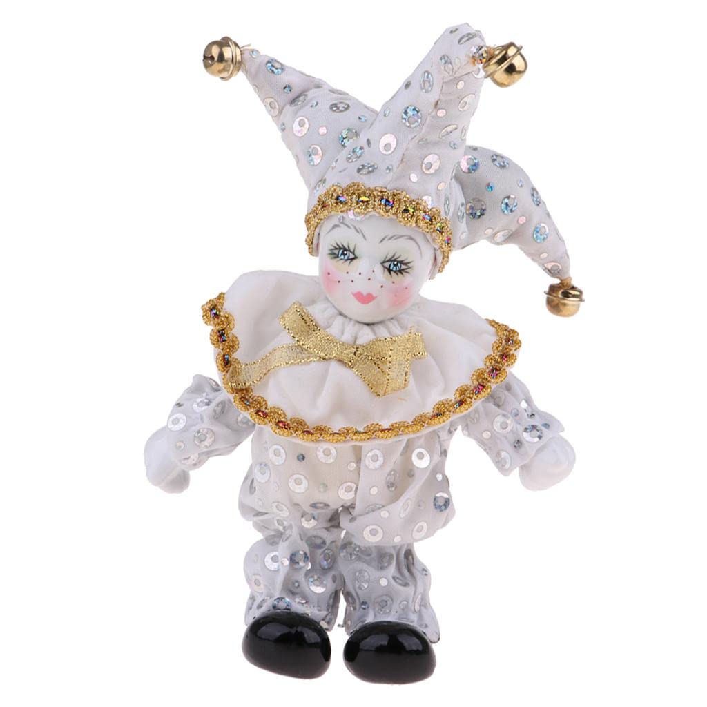 Beautiful Italian Porcelain Standing Dolls - Collectible Model Toy for Home Decor, Gift & Display