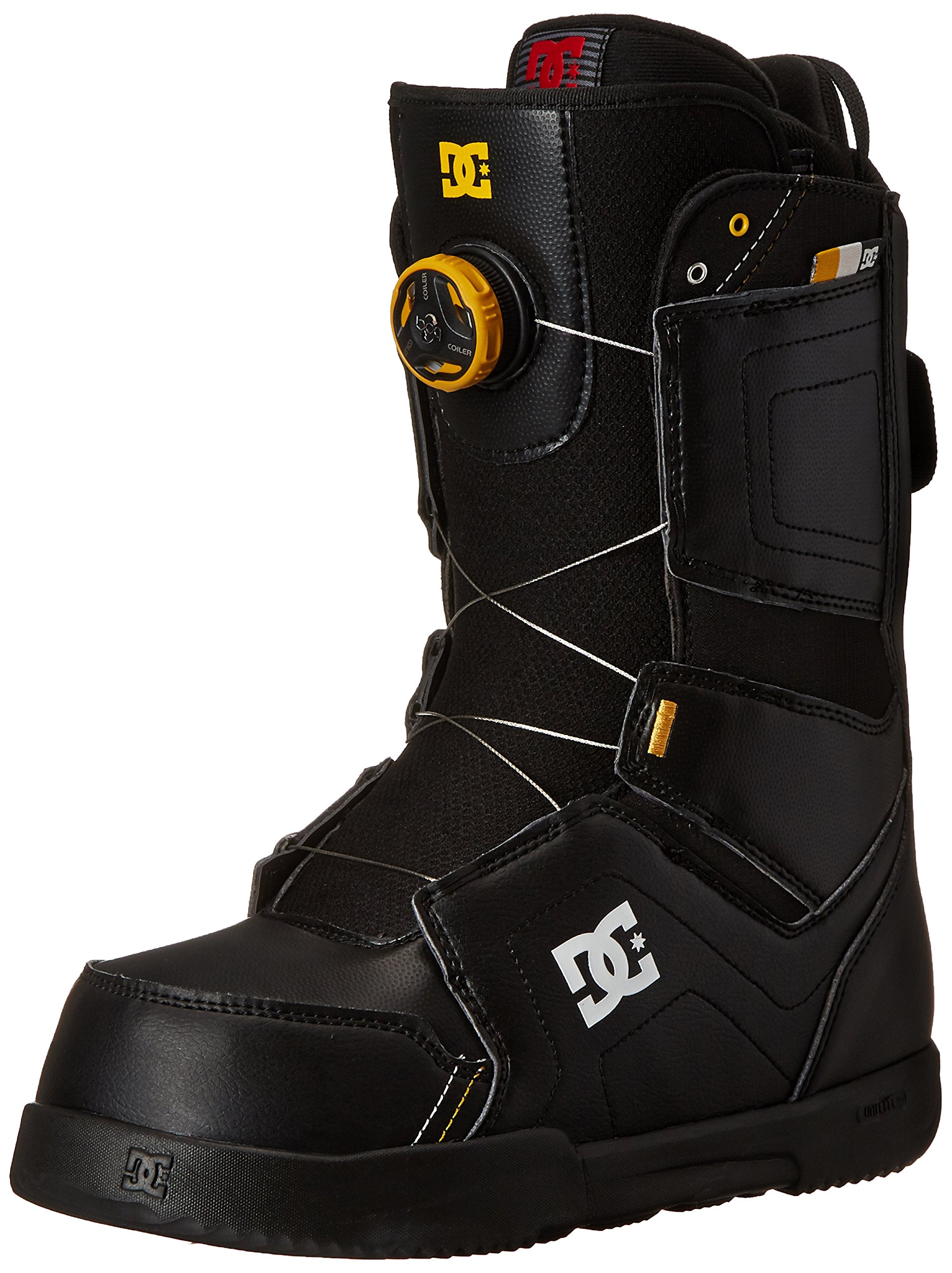 DC Men's Scout Snowboard Boots - Waterproof Winter Snowboarding Shoes for Men - Comfortable & Durable for Skiing, Snow Sports & Outdoor Adventures