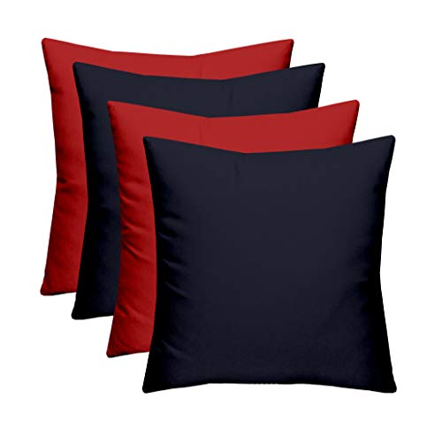 Navy + Red
