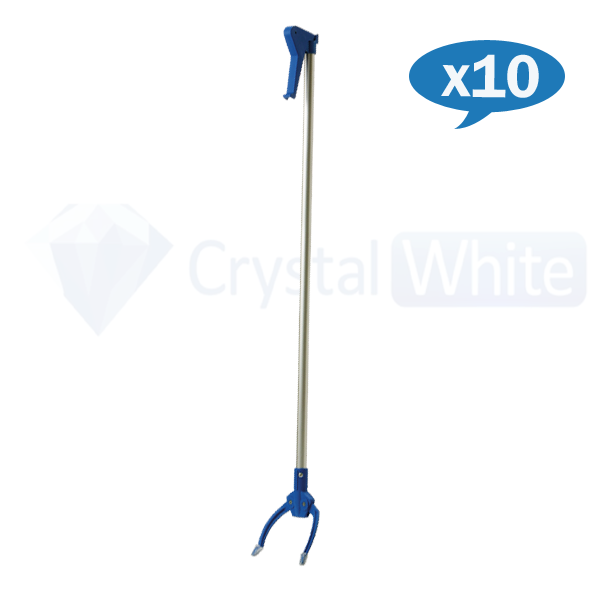 Oates Pik Stick Reacher Grabber Tool 100cm - Lightweight Aluminum Pickup Tool for Elderly & Disabled - Perfect for Trash Pickup, Gardening & Home Use