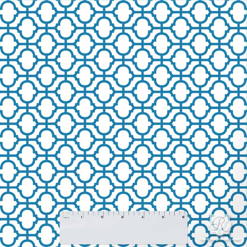 Casbah Trellis Moroccan Craft Stencil - Authentic Moroccan Design for DIY Home Decor, Wall Art, and Furniture Painting | Perfect for Boho, Mediterranean & Ethnic Style Projects