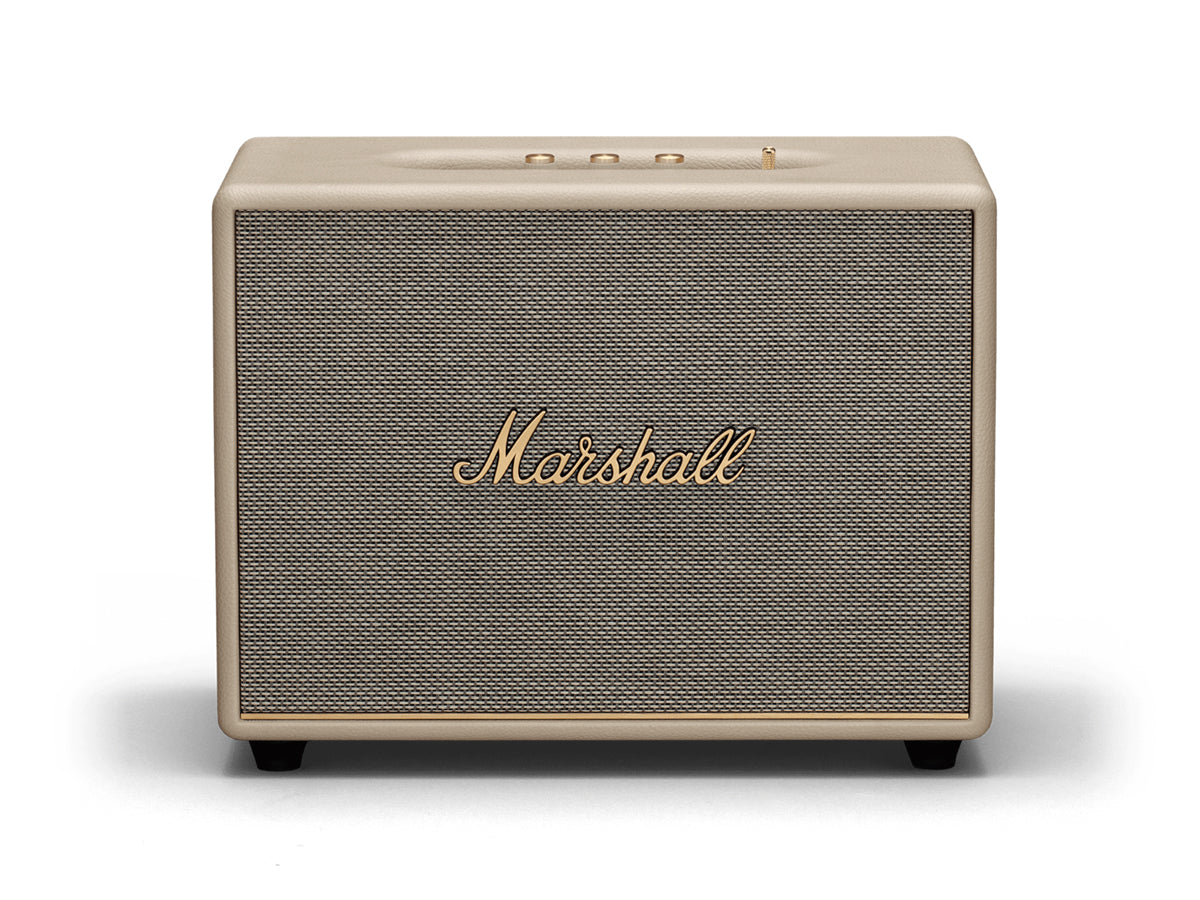 Marshall Woburn III Wireless Bluetooth Speaker - Premium Sound, Multi-Room Streaming, Voice Control - Perfect for Home, Office & Outdoor Parties