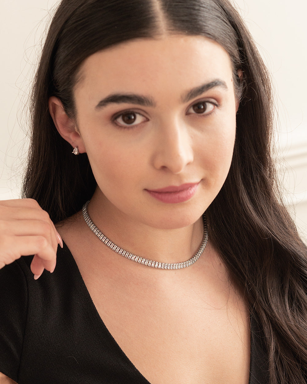 Carlina CZ Necklace - Elegant Cubic Zirconia Pendant for Women | Perfect for Parties, Weddings & Date Nights