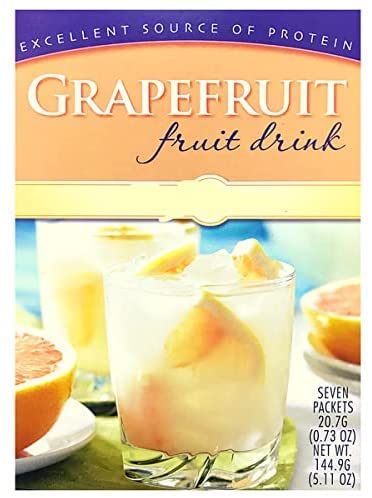 FitWise High Protein Grapefruit Drink Mix - Ideal Protein Compatible | Keto & Low Carb Friendly | Perfect for Post-Workout Recovery & Weight Management