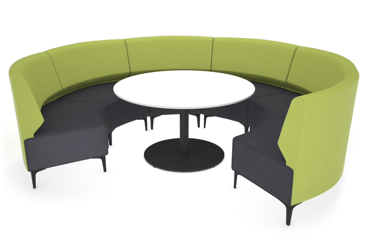 Mondo Circular Lounge Chair - Modern Round Accent Chair for Living Room, Bedroom, or Office - Comfortable and Stylish Seating for Relaxing, Reading, or Socializing