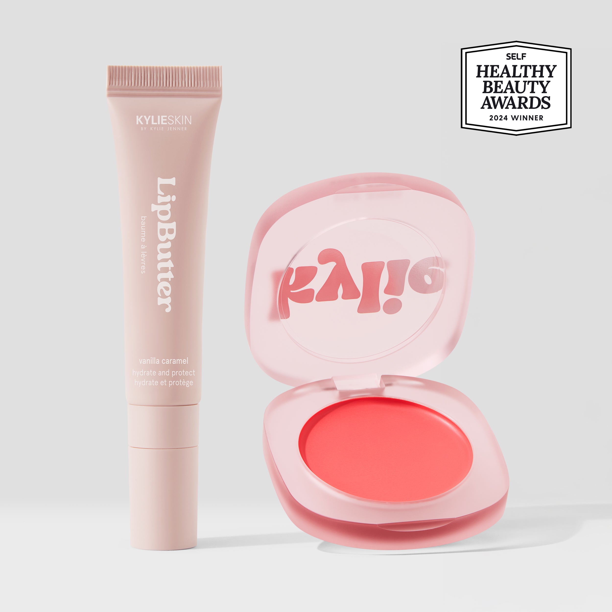 Natural Lip & Cheek Glow Balm & Hydrating Lip Butter Duo - Tinted Moisturizing Makeup for Everyday Glow & Healthy Lips | Perfect for On-the-Go Beauty & Daily Makeup Routine