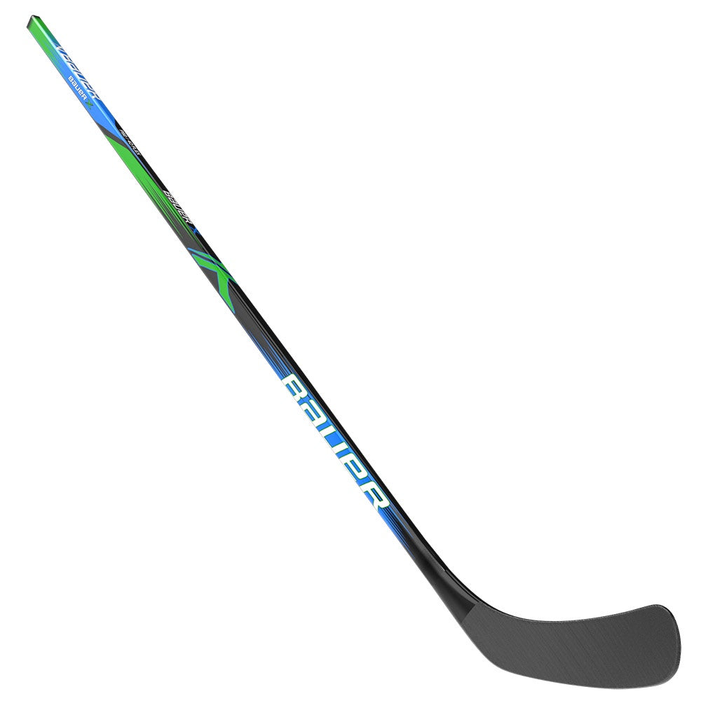 Bauer X 2023 Junior Ice Hockey Stick - Lightweight Composite Youth Hockey Stick for Kids & Teens - Perfect for Practice, Training & Games