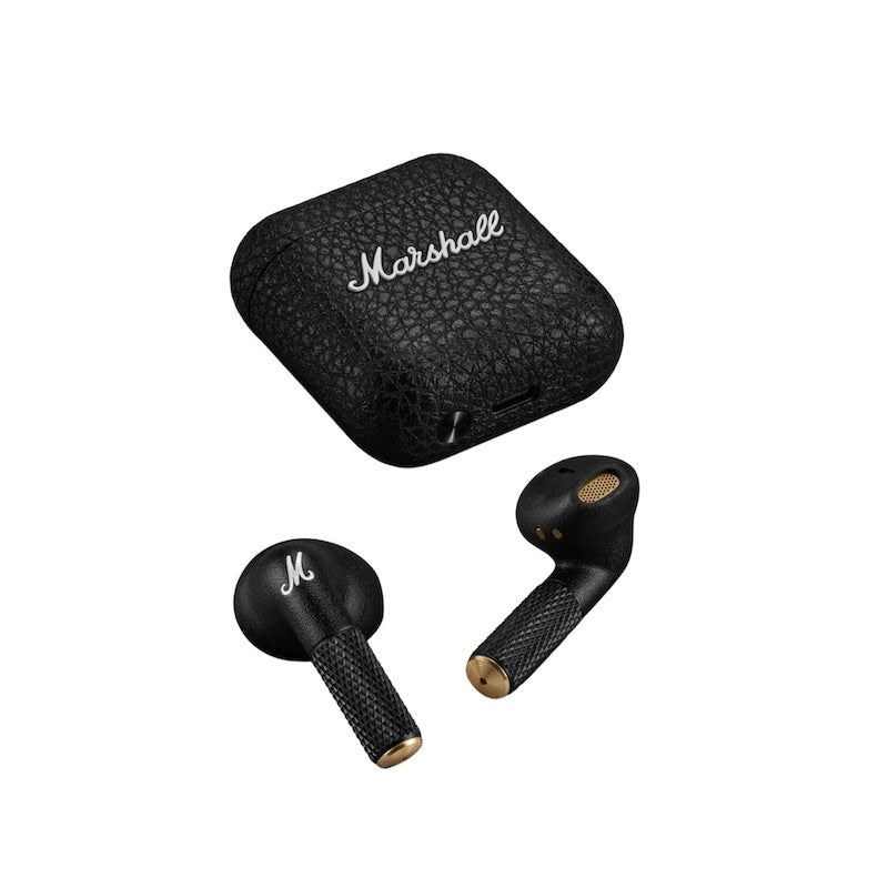 Marshall Minor IV IE Bluetooth Wireless Earbuds - Black | Premium Sound for Music, Workouts & Travel