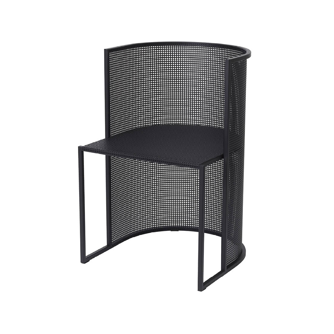 BAUHAUS Modern Dining Chair - Mid Century Design, Wooden Frame & Upholstered Seat - Perfect for Kitchen, Dining Room, or Home Office