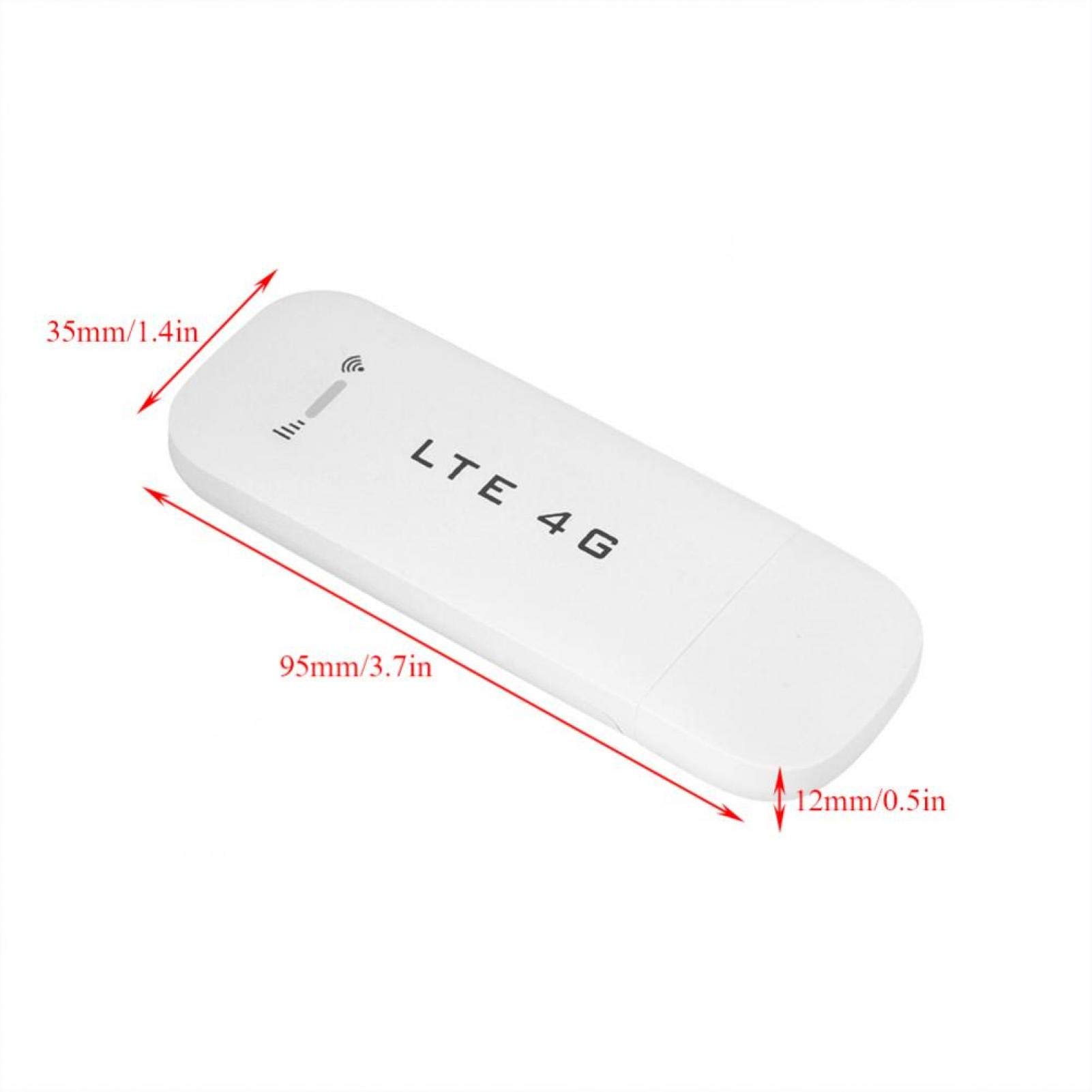 Portable WiFi Hotspot Router for Car & Home - 4G LTE USB Modem with High-Speed Internet for Travel, Work & Remote Connectivity