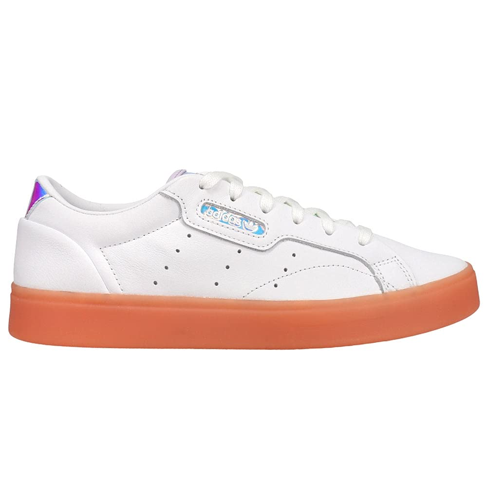 Adidas Women's Sleek Sneakers - White Casual Walking Shoes for Women | Comfortable & Stylish for Daily Wear, Gym, and Running