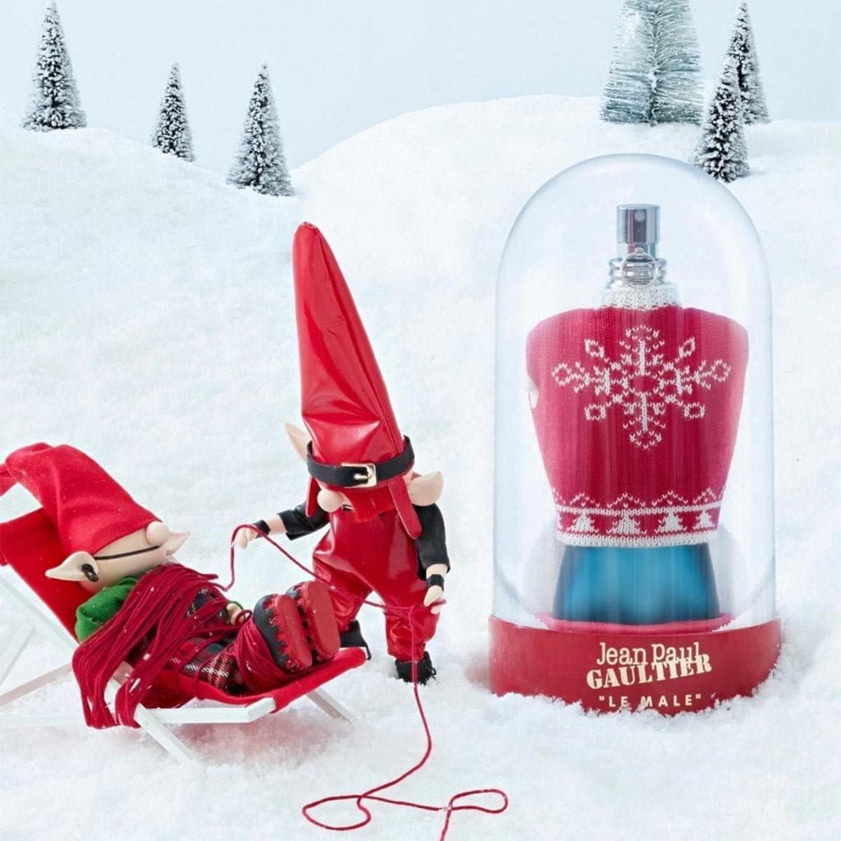 JEAN PAUL GAULTIER by Jean Paul Gaultier Eau de Toilette Spray 4.2 oz - Snowglobe Collector Edition 2020 | Luxury Fragrance for Men & Women | Perfect for Holidays, Gifts & Special Occasions