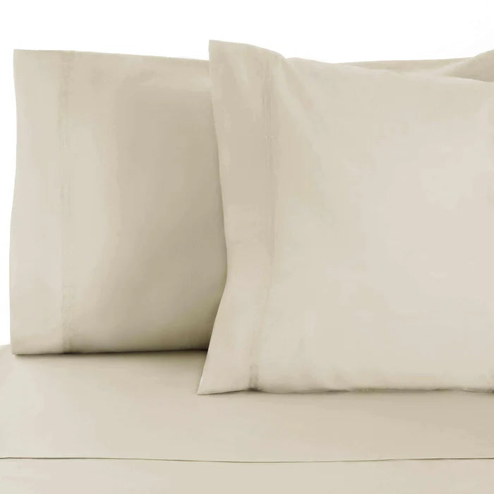 300 Thread Count Bamboo Rayon 2-Piece Pillowcase Set - Ultra Soft & Breathable Bedding for Side Sleepers & Hot Sleepers