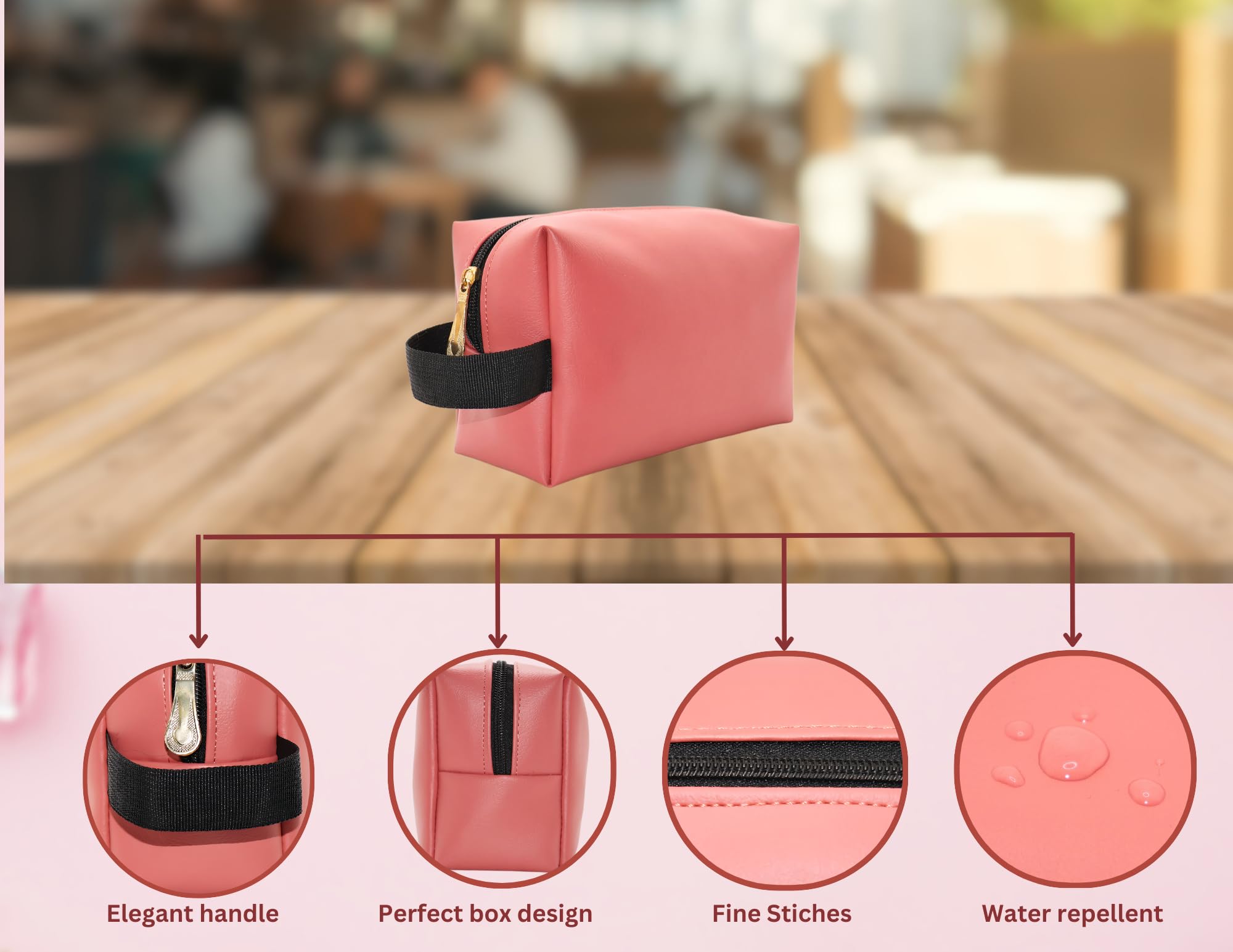 Suneez Nest Portable Shower Bag - Waterproof Cosmetic & Makeup Organizer - Quick Dry Toiletry Caddy for Travel, Camping, Swimming & Gym - Bath Storage Solution for Shampoo, Soap & Beauty Essentials