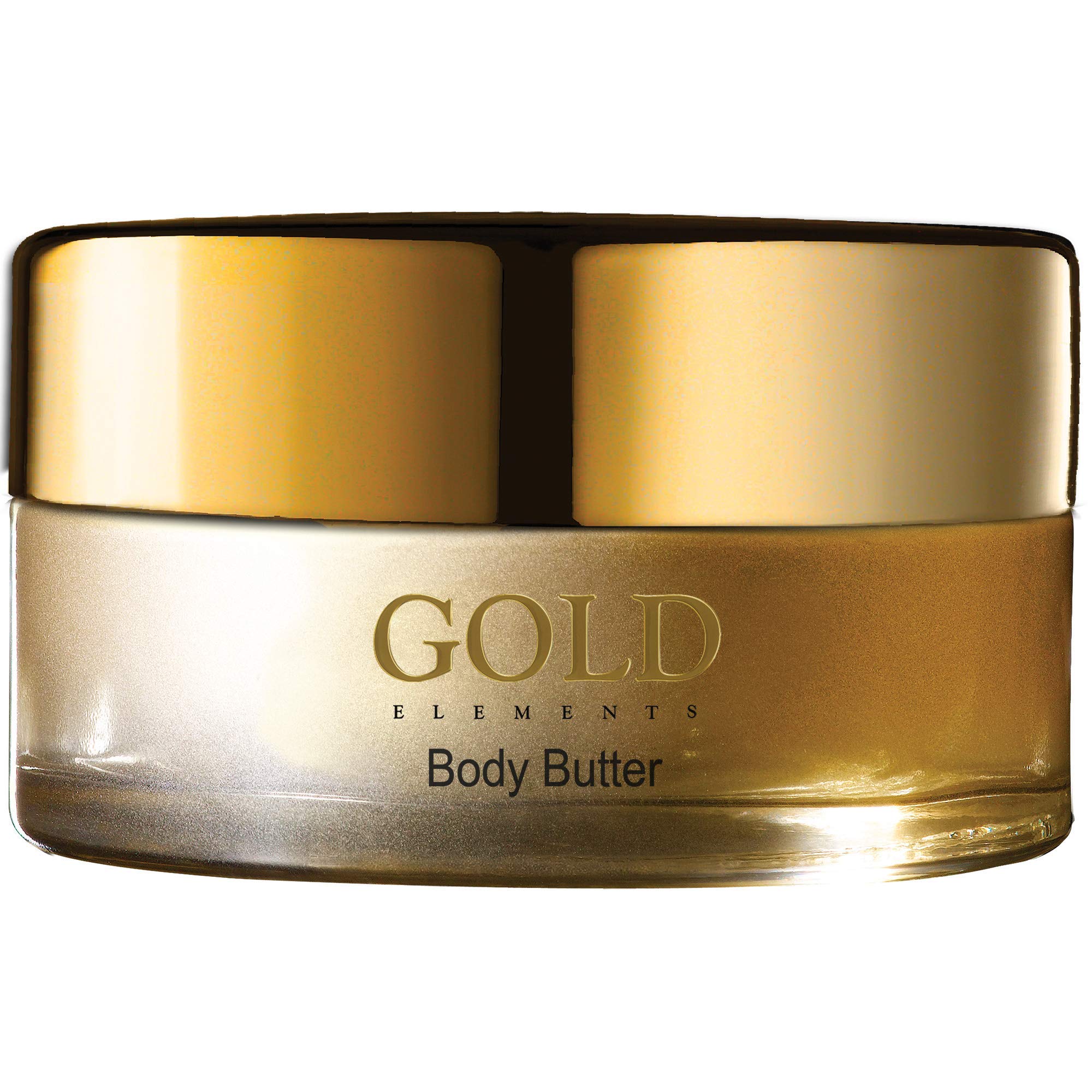 Gold Elements Body Butter Supreme Scent 5.95 Fl Oz - Ultra Moisturizing Cream for Dry Skin, Perfect for Daily Hydration & Spa Night Self-Care