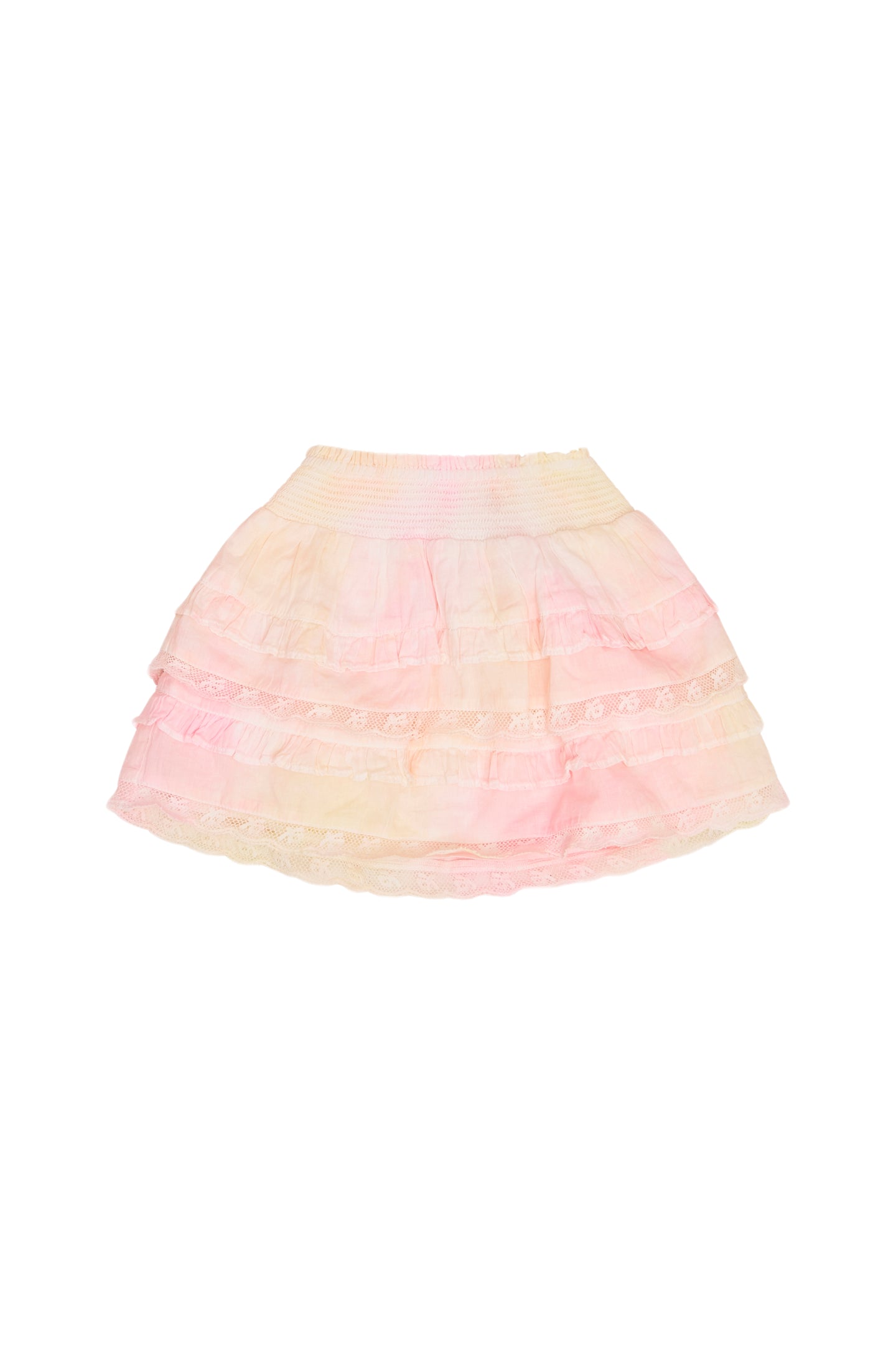 Girls' Billie Tie Dye Skirt - Colorful Summer Casual Skirt for Kids - Perfect for Beach, Playdates & Outdoor Activities