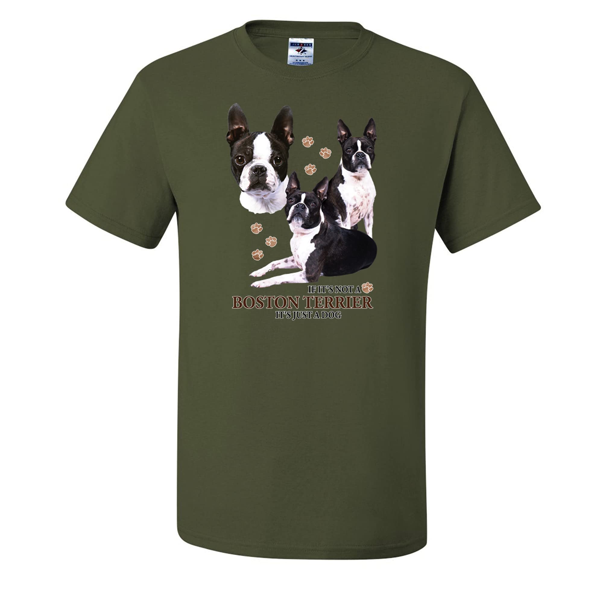 Boston Terrier Lover Graphic T-Shirt for Men - Funny Dog Gift Idea for Pet Owners | Perfect for Casual Wear & Dog Lover Events
