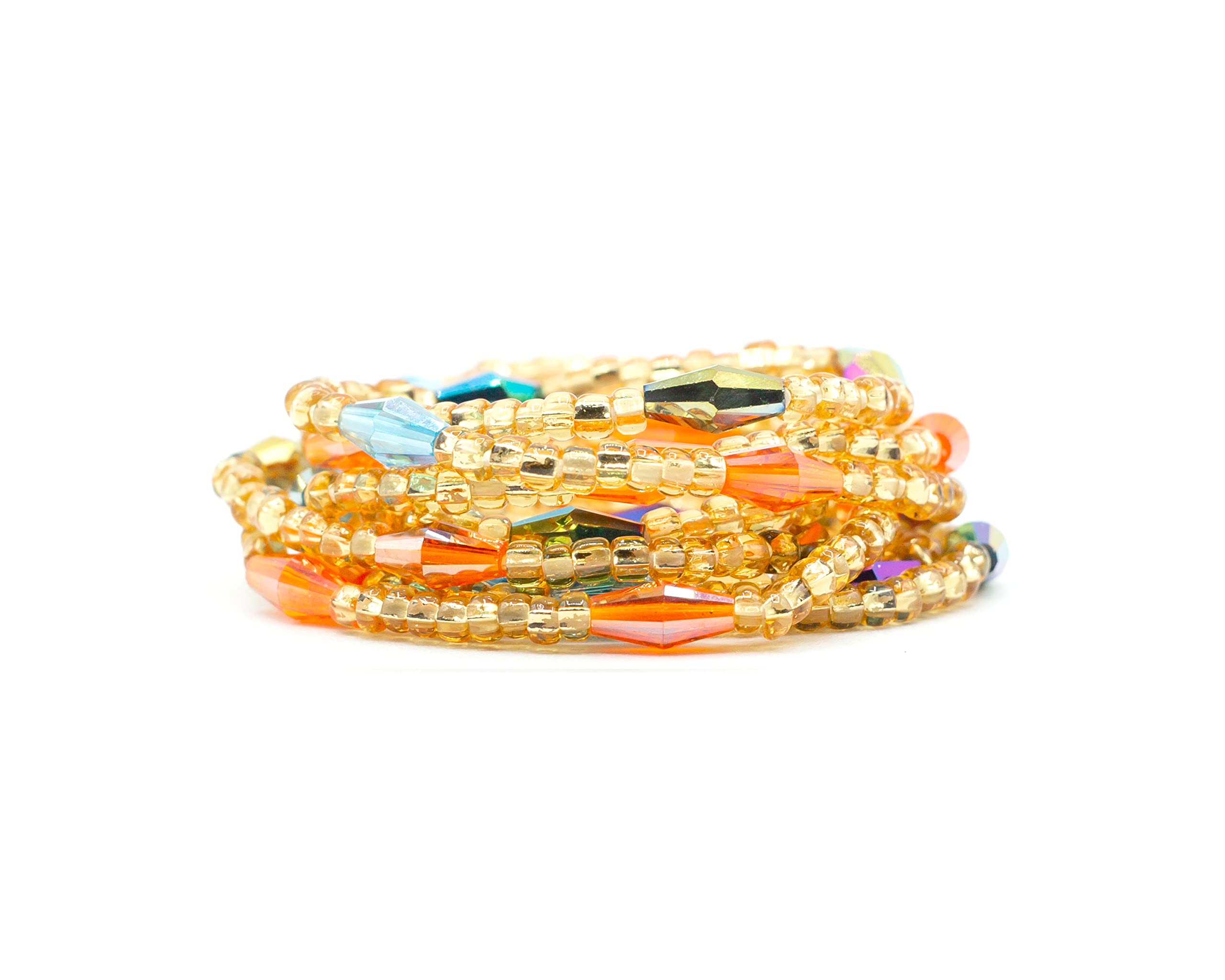 African Crystal Waist Beads for Women - 45