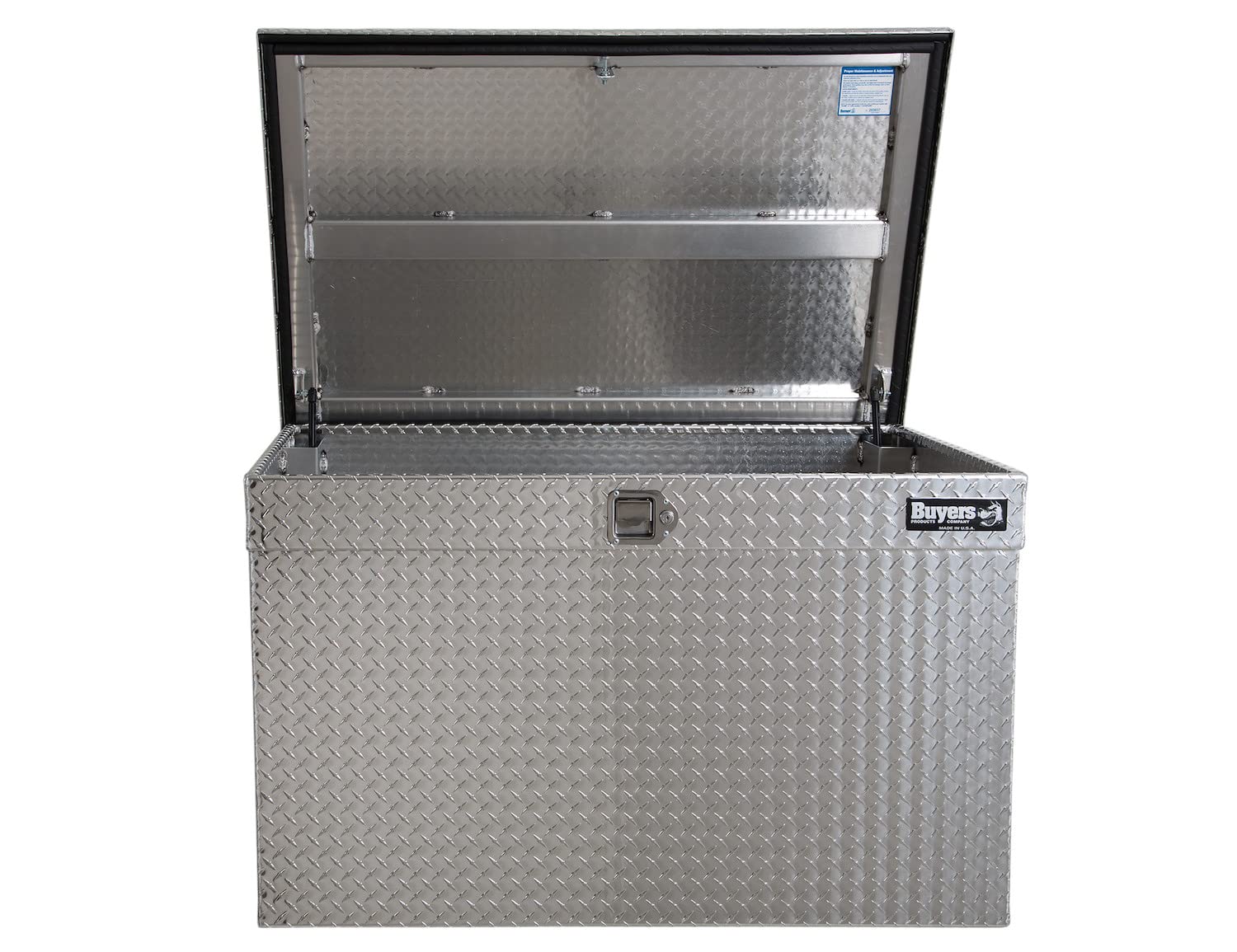 Buyers Products 1712120 Heavy-Duty Aluminum Diamond Tread Tool Box - 30