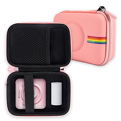 Leayjeen Mini Printer Case Compatible with Aibecy/POOOLITECH Pocket Wireless Photo Printer - Protective Cover for Bluetooth Thermal Label Printer (Case Only) - Perfect for Travel, Office & Home Use