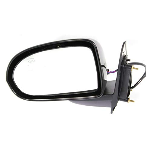 2016-2017 Jeep Compass Power Heated Driver Side Rear View Mirror Replacement - OEM Style Type 2 - Perfect for Winter Driving & Enhanced Visibility