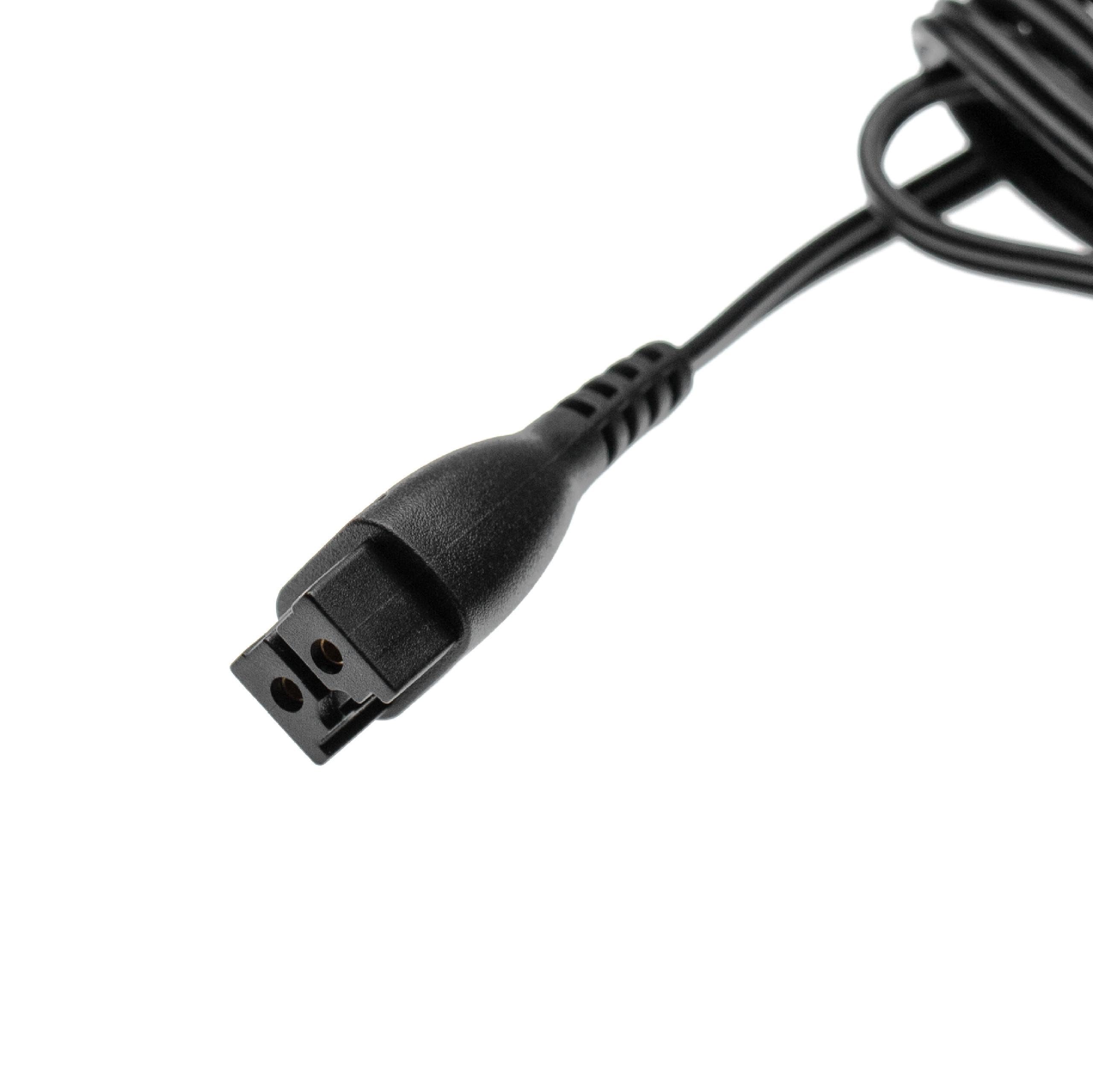 VHBW AC Power Adapter Compatible with Panasonic ES-RT37, ES-RT37-s, ES-RT40, ES-RT47, ES-RT53, ES-RT67, ES-RT87, ES-ST21 Shavers - Replacement Charger for Travel & Home Use