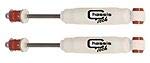 Shock Absorber SHO-MA9400R-BX - White Drop Bar Stem for Mountain Bikes - Durable Bicycle Handlebar Stem for Off-Road Cycling & Trail Riding