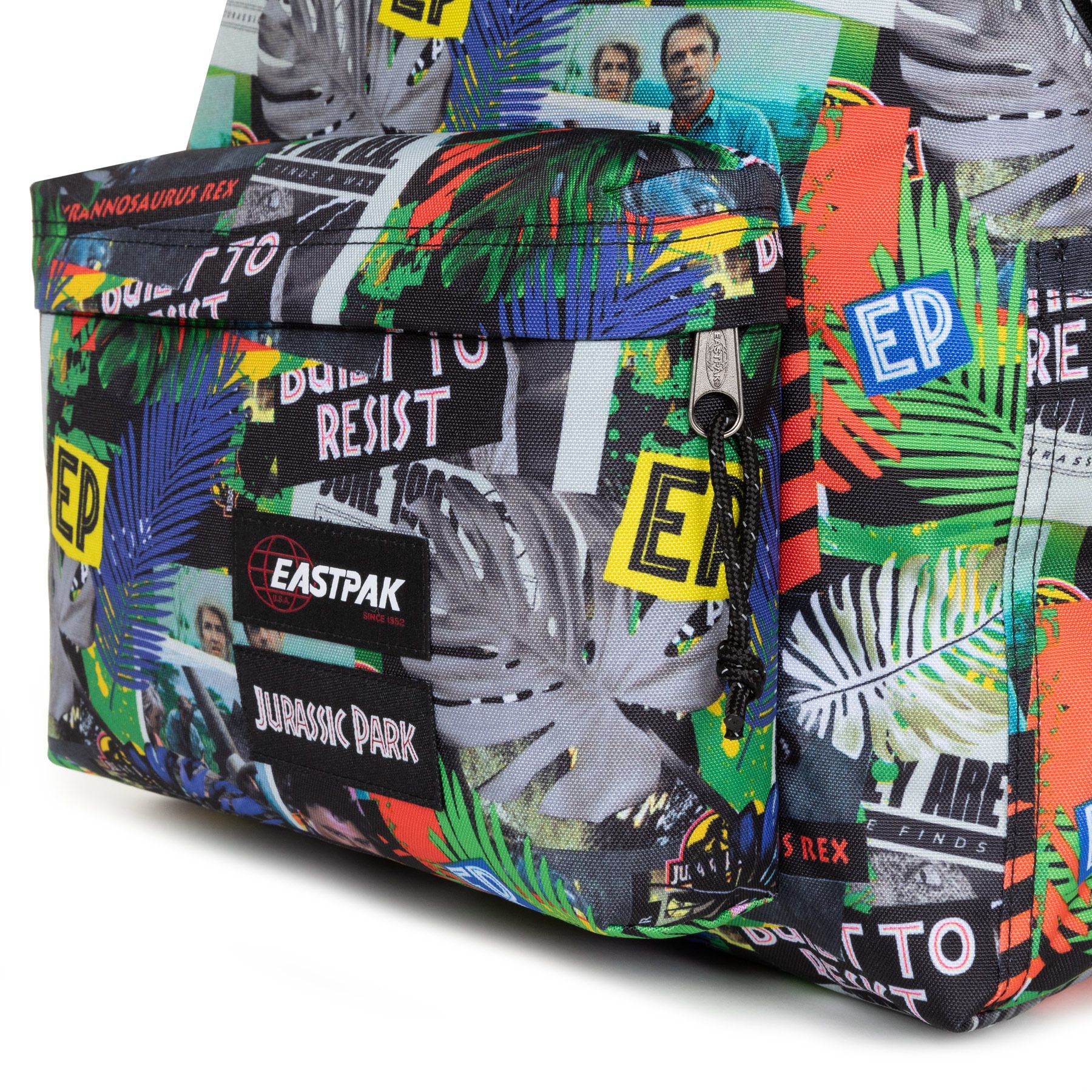 Eastpak Day Pak'R Backpack - Stylish & Durable JP Print Laptop Bag for School, Work & Travel - Perfect for Students, Professionals & Commuters