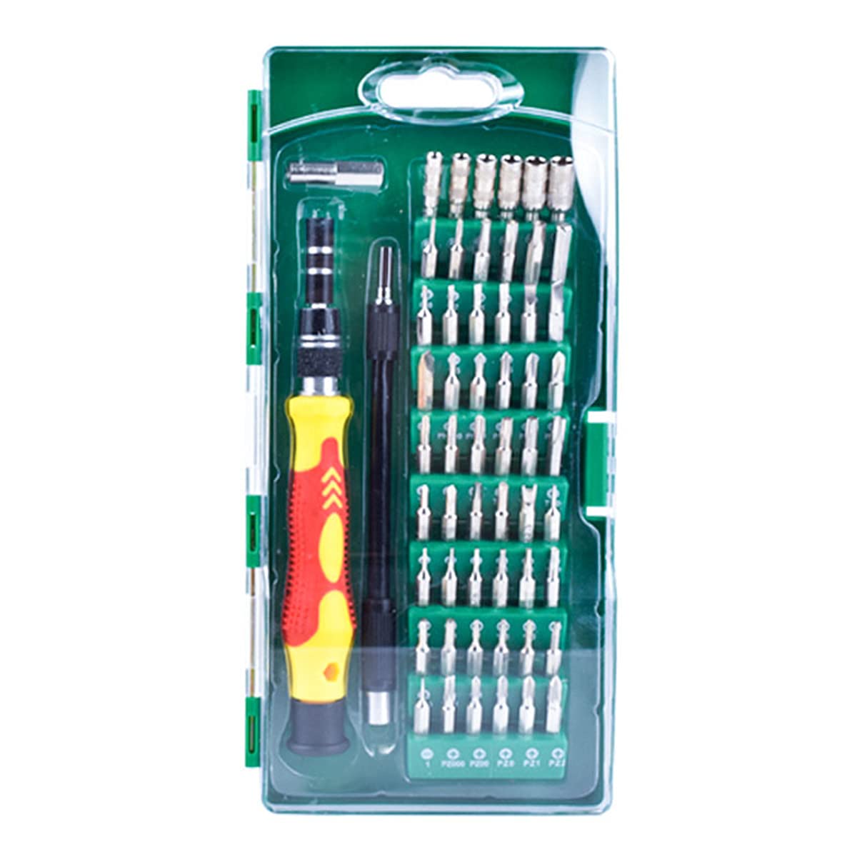 58-in-1 Precision Screwdriver Set - Chrome Vanadium Steel Magnetic Repair Tool Kit with 58 Bits - Professional Electronics & Phone Repair Tools for iPhone, Laptop, Watch, PC, and DIY Home Projects