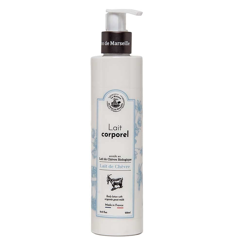 Goat Milk Body Lotion with Shea Butter & Argan Oil - Deep Moisturizing Cream for Dry Skin - 250ml - Natural Hydration for Hands, Body & Face - Perfect for Winter Care & Daily Skincare Routine