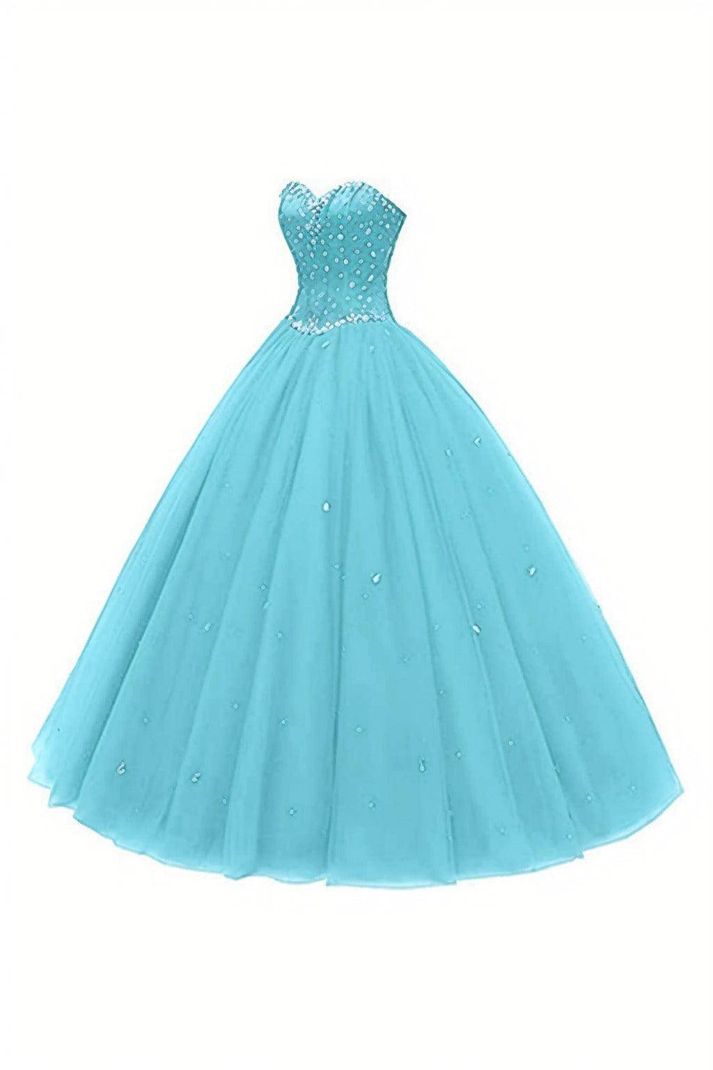 Elegant Princess Floor Length Tulle Prom Dress CS0425 - Perfect for Homecoming, Quinceañera & Formal Dances