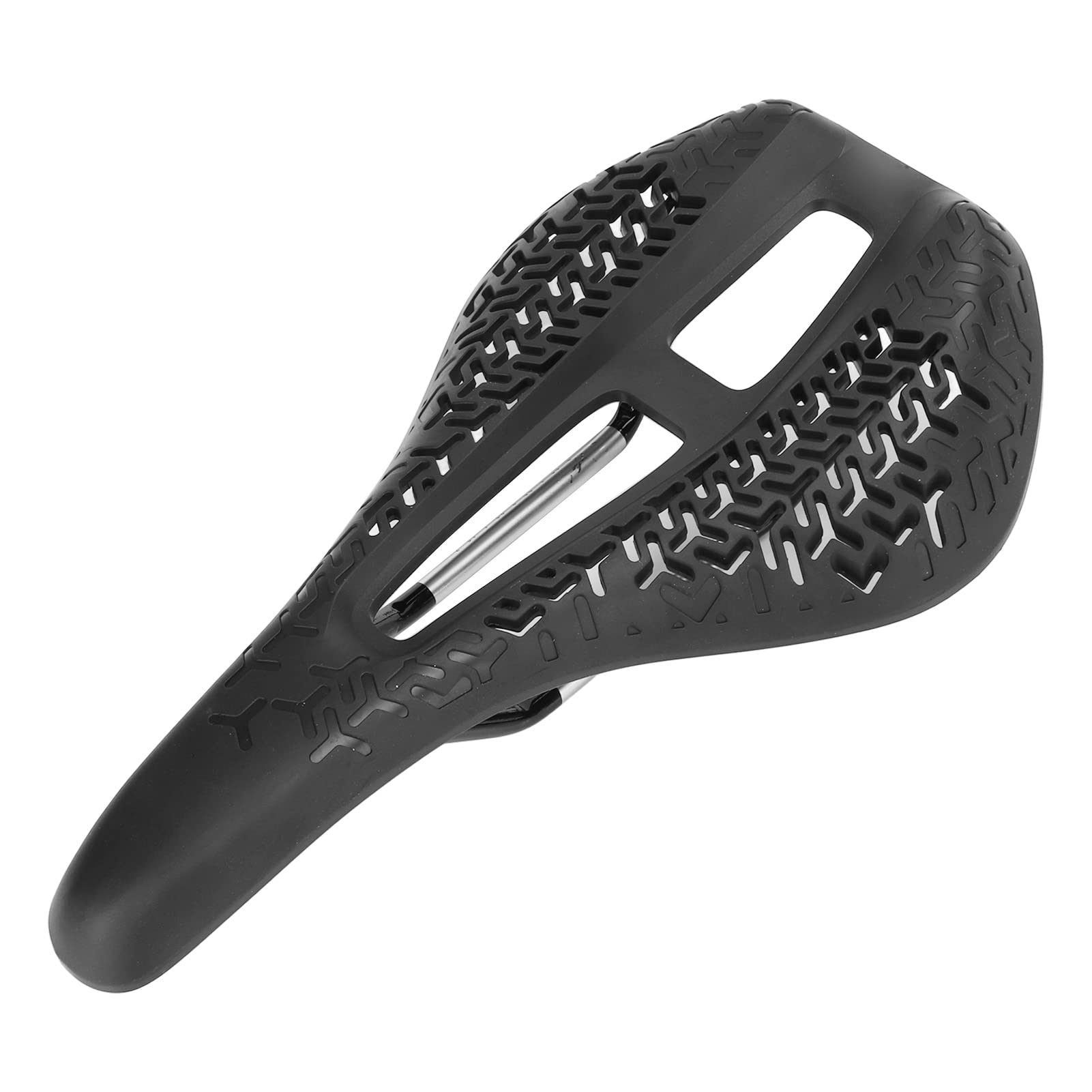 VGEBY Bike Seat - Hollow Design, Streamlined & Durable Metal Bicycle Saddle with Non-Slip Surface for Road & Mountain Bikes - Perfect for Commuting, Trail Riding & Long-Distance Cycling