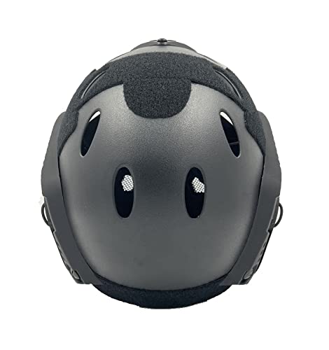 PJ Tactical Airsoft Paintball Helmet with Adjustable Full Face Mask - Military Style Protective Gear for Airsoft, Paintball & Outdoor Combat Games - Perfect for Tactical Training & Survival Scenarios