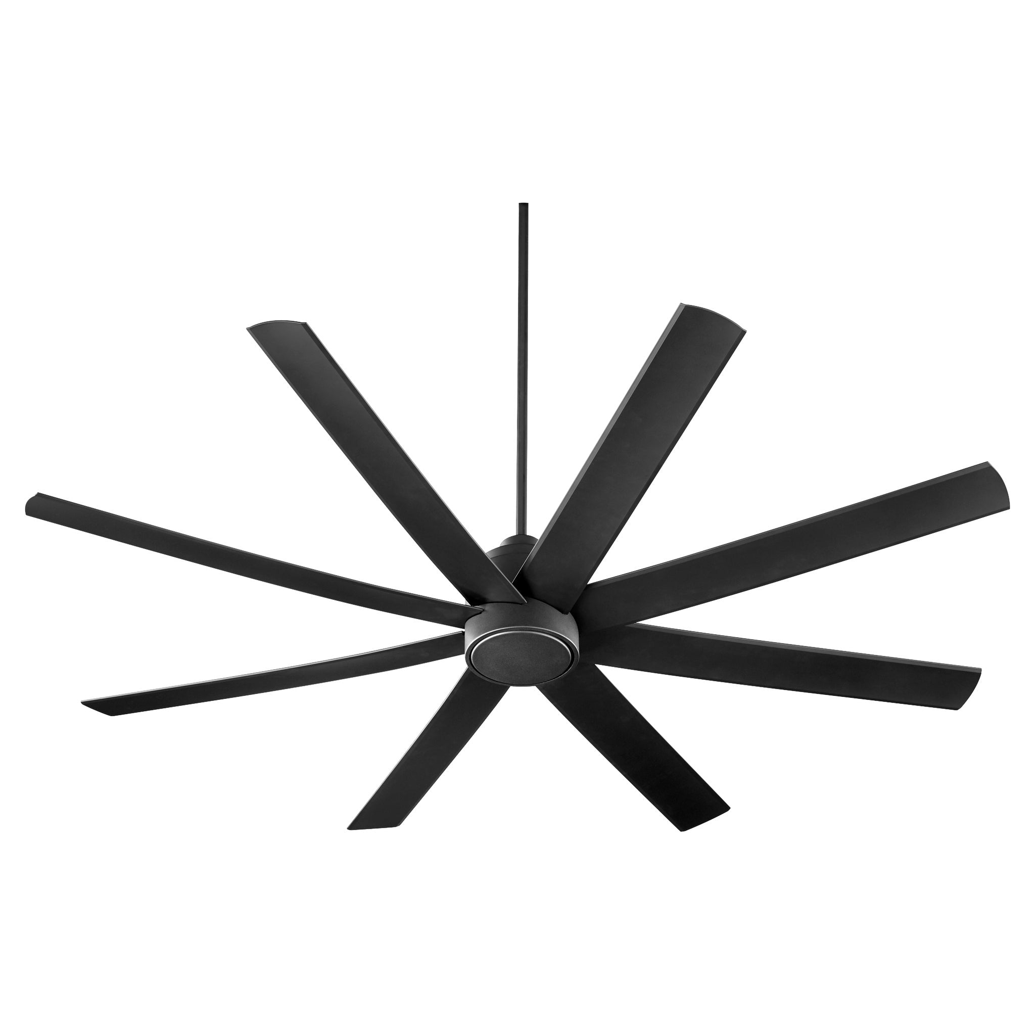 Oxygen COSMO 3 100 15 Large 70 Inch Ceiling Fan with 6 Speed Reversible Motor - Damp Rated Black - Perfect for Living Rooms, Bedrooms & Outdoor Covered Patios