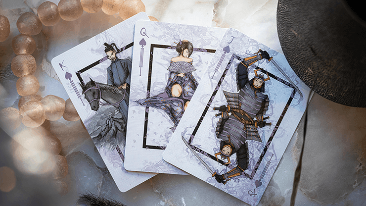 Shogun Playing Cards - Premium Japanese Rising Sun Design for Poker, Magic Tricks & Collectors - Perfect for Game Nights, Gifts & Cardistry