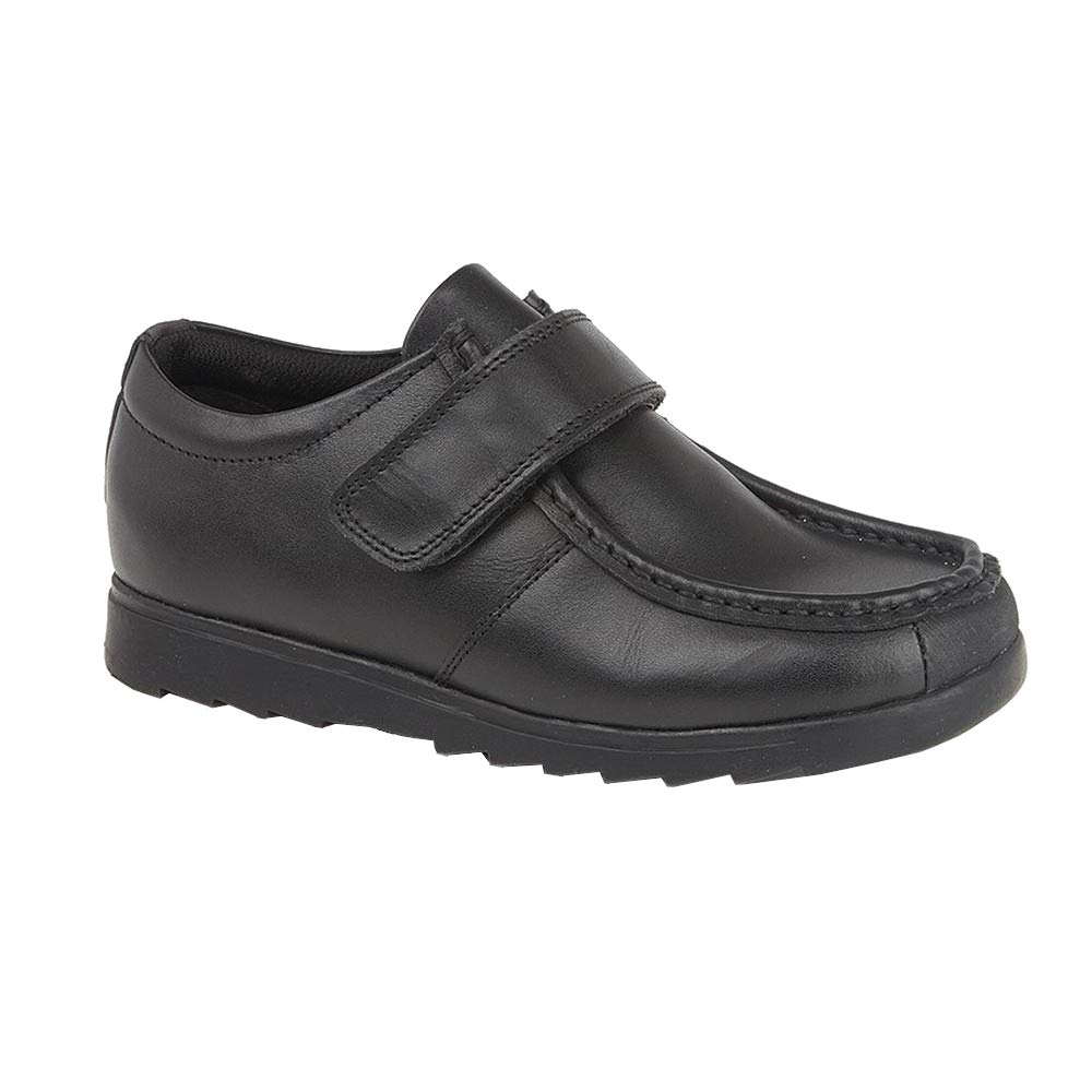 Roamers Boys' Casual One Bar Touch Fastening Shoes - Comfortable & Stylish for Everyday Play and School