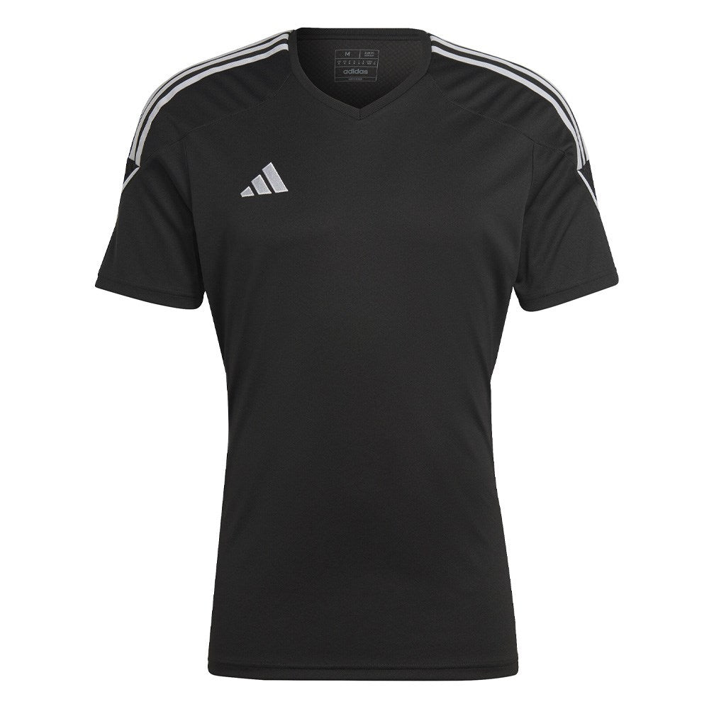 Adidas Adult Tiro 23 League Soccer Jersey - Black/White - Performance Training & Match Jersey for Men - Perfect for Soccer Practice, Games & Team Sports