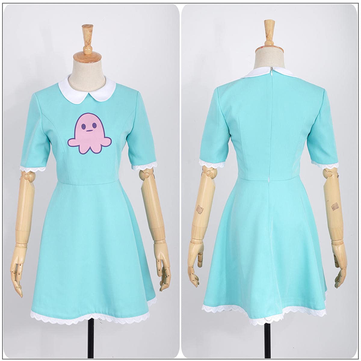 Yejue Evil Magic Princess Star Butterfly Lolita Cosplay Dress for Women & Girls with Matching Star Bag | Gothic Fantasy Costume for Halloween, Cosplay Events & Themed Parties