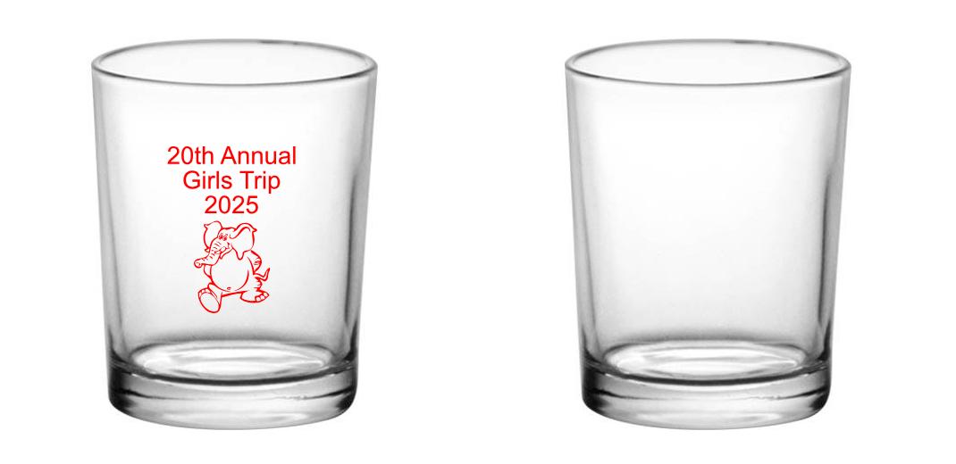 3 oz. Custom BarConic® Votive Shot Glass - Perfect for Candles, Cocktails & Party Favors - Bulk Wholesale for Weddings, Bars & Home Decor