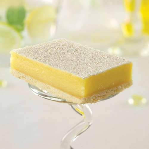 Sweet Street Shelf Stable Luscious Lemon Bar - 16 Slices (4 per Case) | Delicious Dessert for Parties, Office Snacks & Afternoon Tea Treats