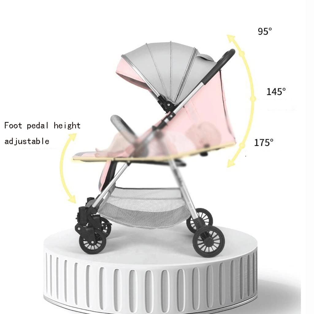 Lightweight Foldable Baby Stroller - Reversible Seat for Infants & Toddlers | Perfect for Travel, Shopping & Daily Walks