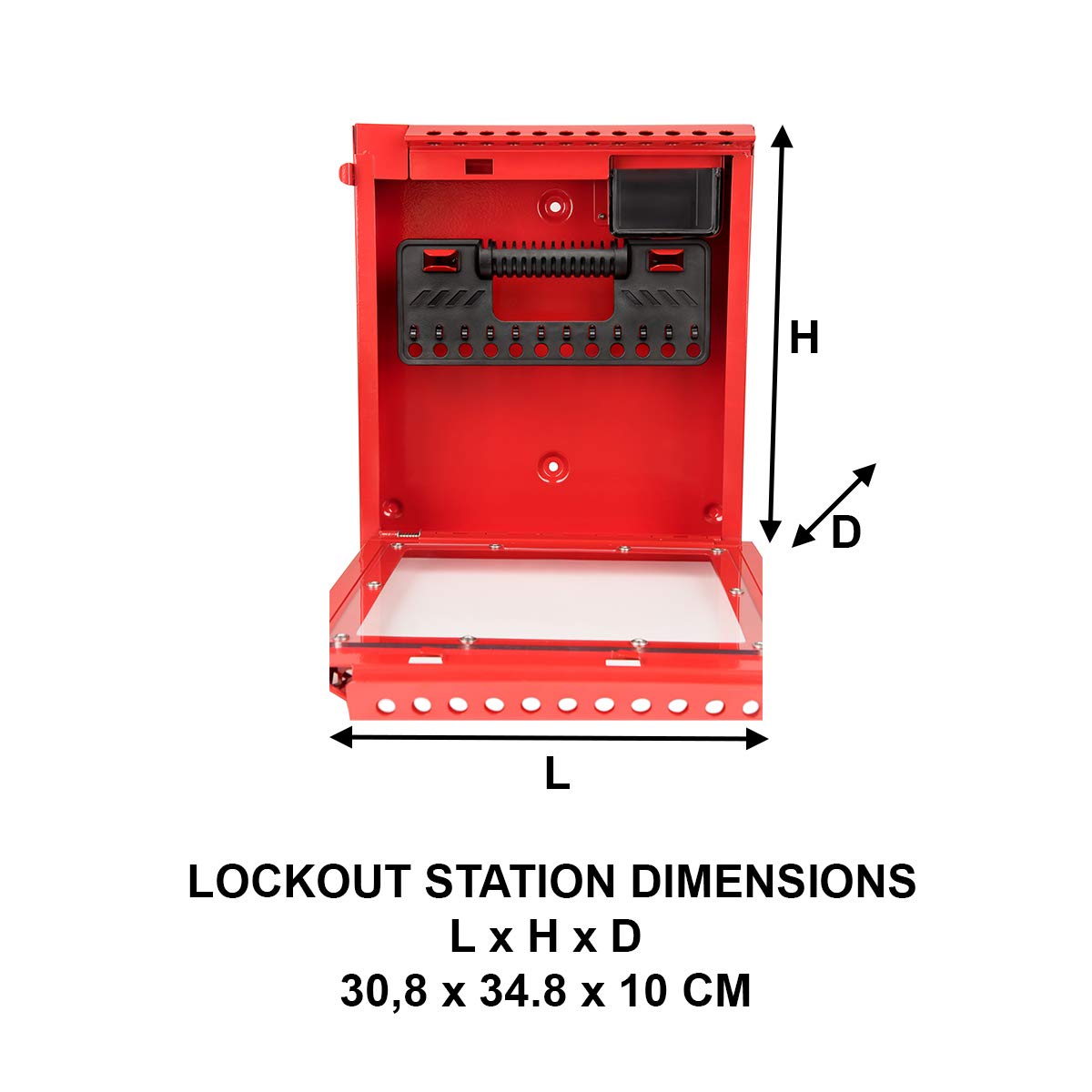 Master Lock Wall Mount Group Lock Box - Key Storage Safe for Home, Office & Outdoor Use - Secure Key Holder with Combination Lock for Keys, Tools & Valuables
