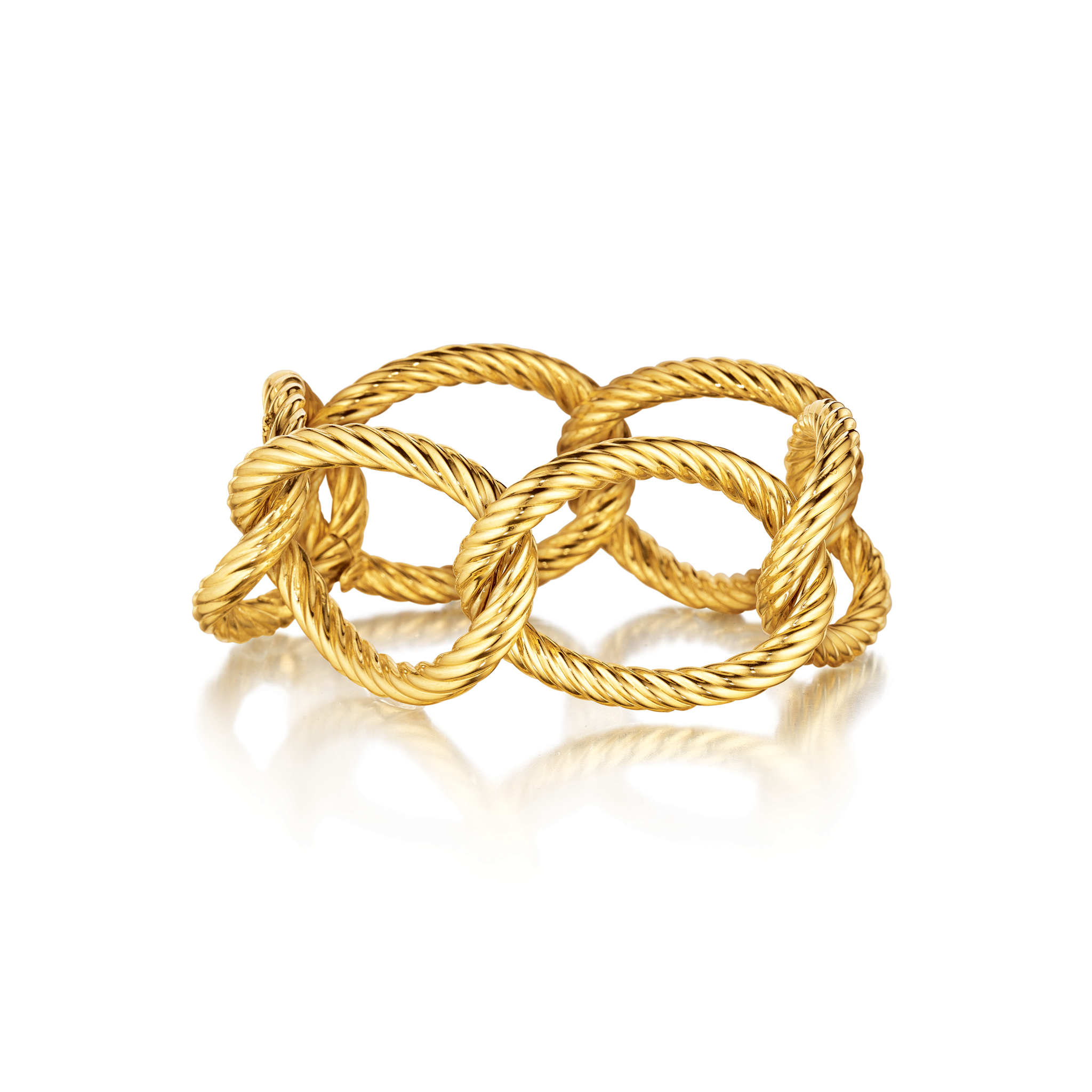 Elegant Oval Link Bracelet for Women - Gold & Silver Stainless Steel Jewelry - Perfect for Parties, Weddings & Everyday Wear