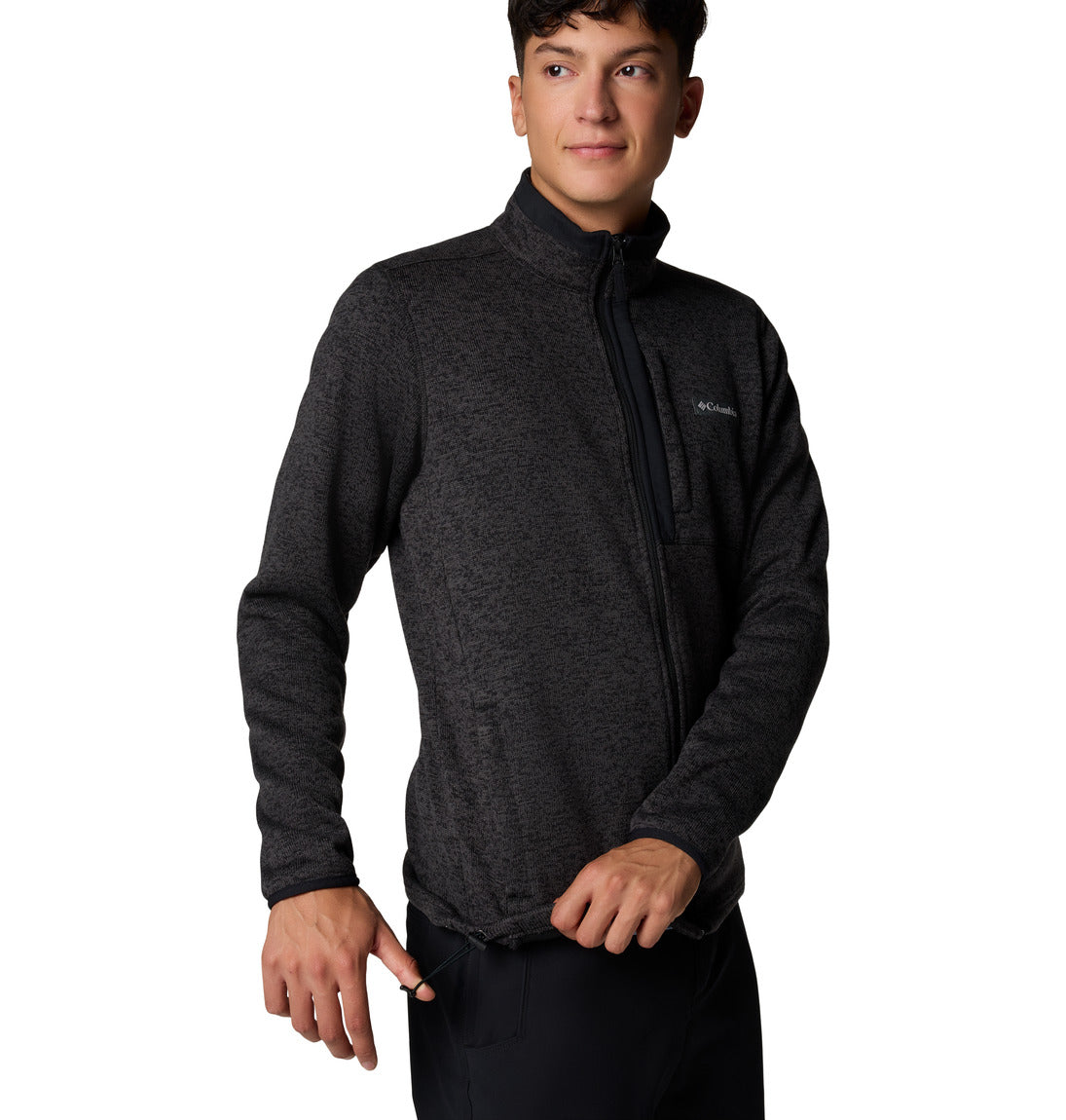 Columbia Men's Sweater Weather™ Full Zip Jacket - Lightweight Fleece Pullover for Outdoor Hiking & Casual Wear