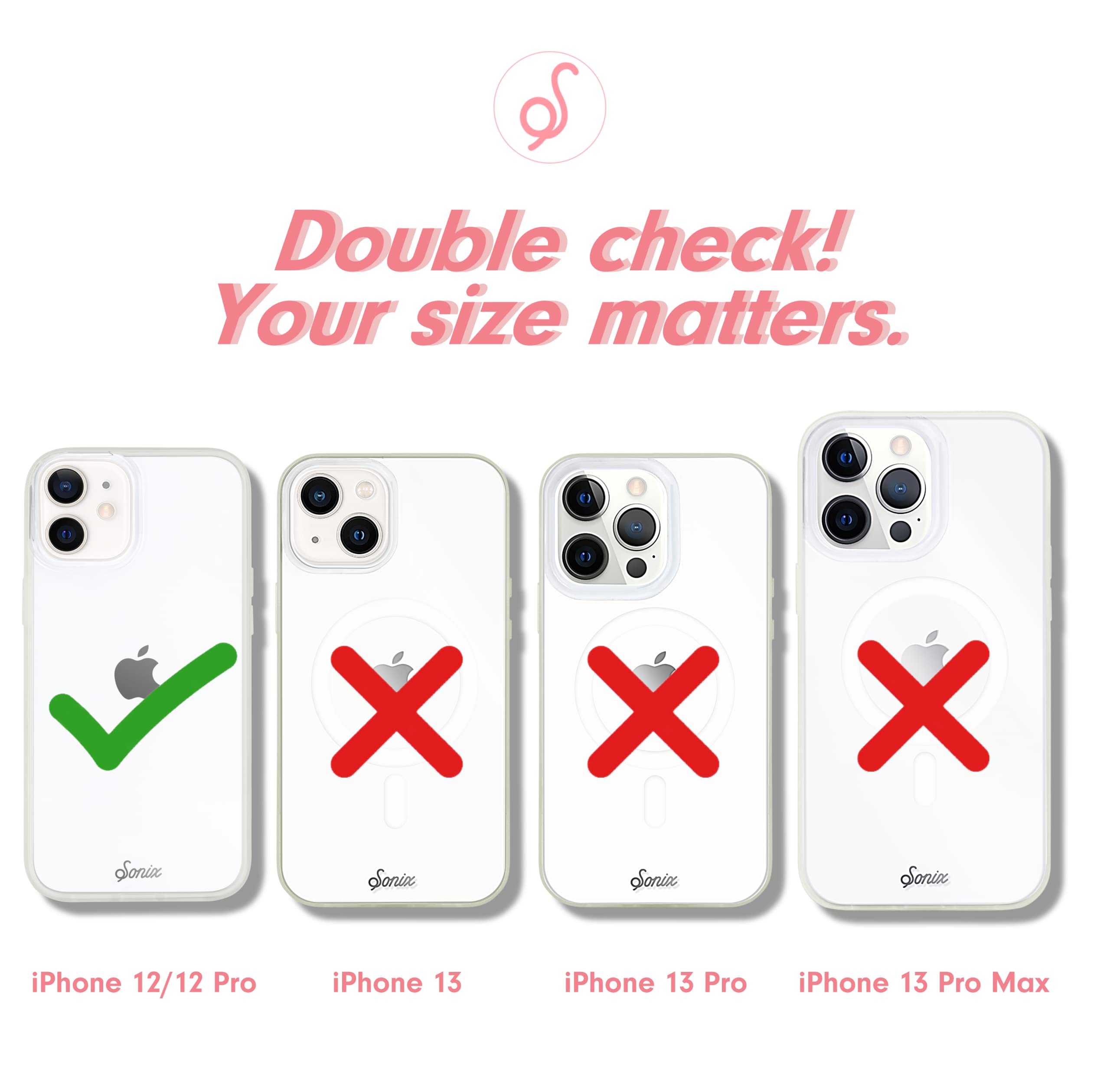Sonix Hello Kitty and Friends Sticker Case with MagLink PopUp Light - Compatible with MagSafe iPhone 12/12 Pro - Cute Protective Phone Cover for Kawaii Lovers & Anime Fans - Perfect for Daily Use, Travel, and Gift Giving