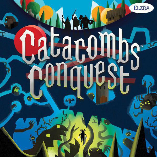 Catacombs Conquest - Epic Fantasy Board Game for Adults & Teens | Strategy Adventure Game for Family Game Night & Party